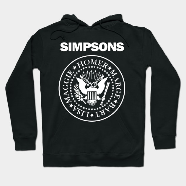 Rock N Roll x The Simpsons Hoodie by muckychris